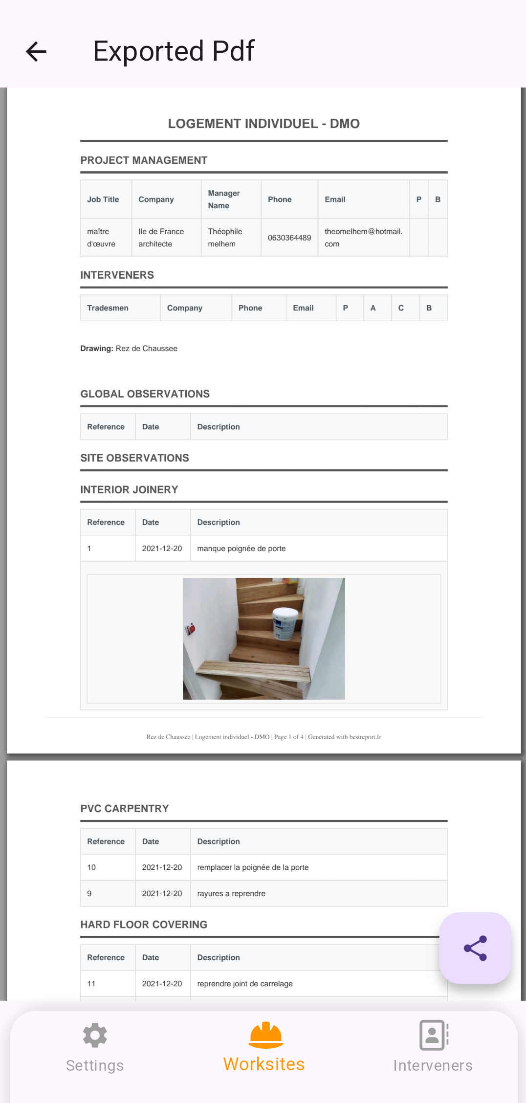 BestReport App Reports